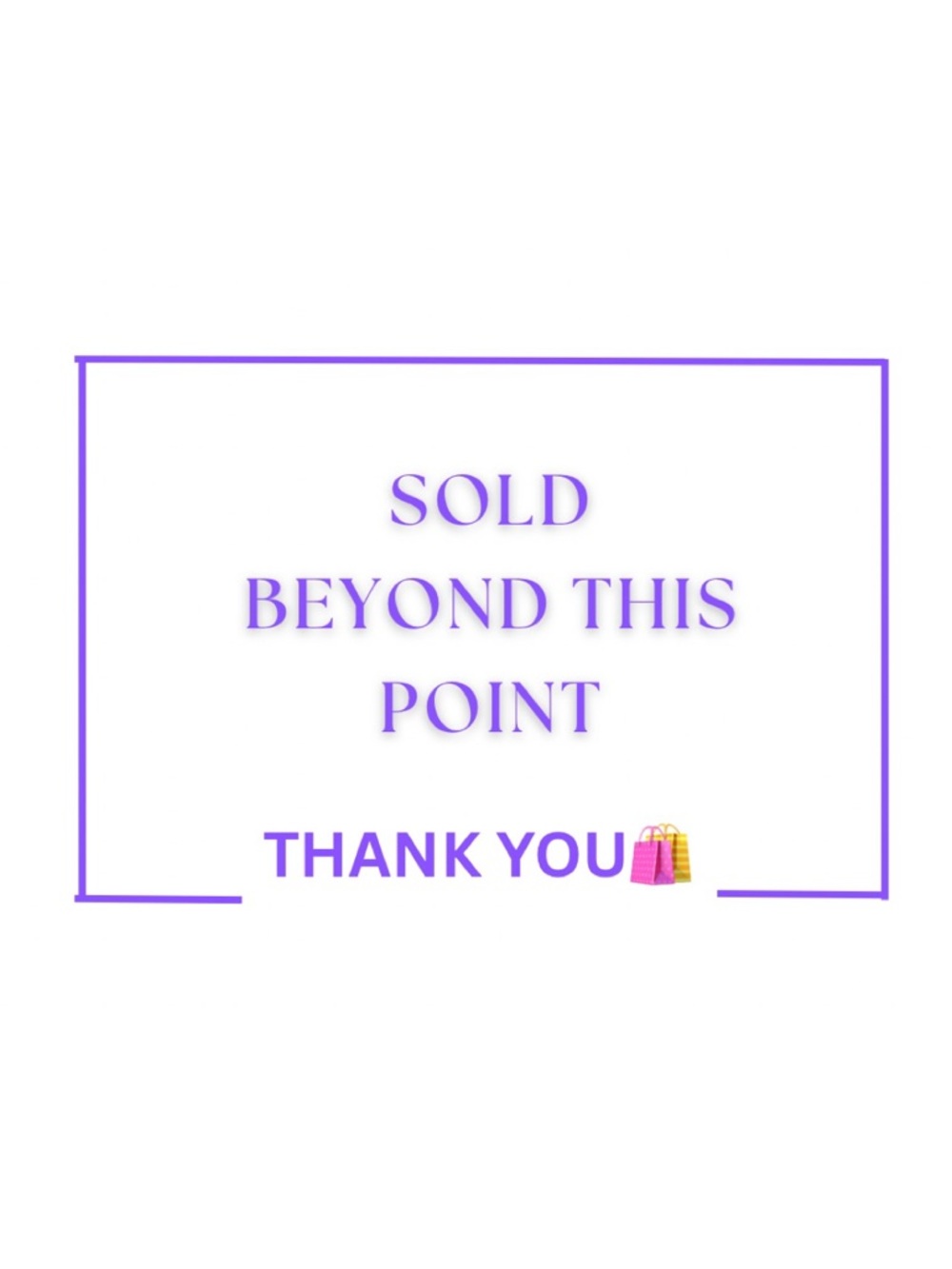 SOLD❌